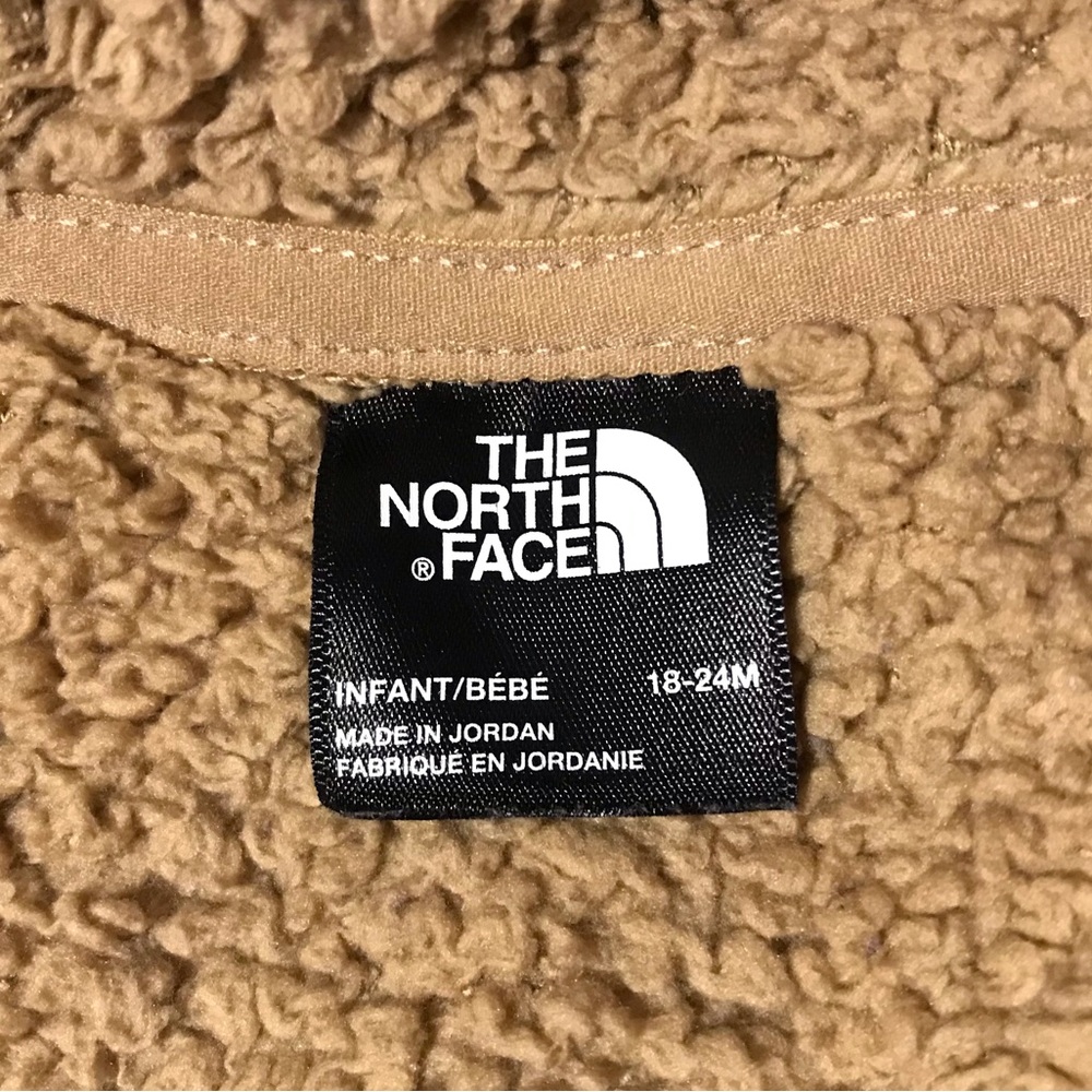 The North Face Tan Kids Fleece Jacket - Picture 5 of 10